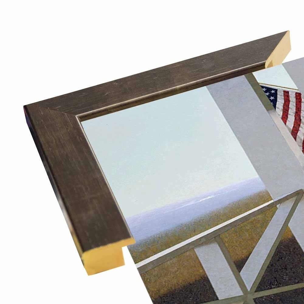 Sitting-ZHELU78765 Framed Print 21.75"x34.75" by Zhen-Huan Lu