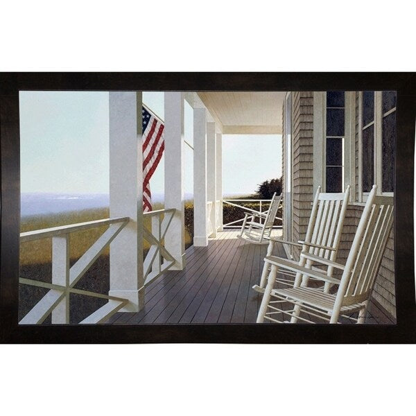 Sitting-ZHELU78765 Framed Print 21.75"x34.75" by Zhen-Huan Lu