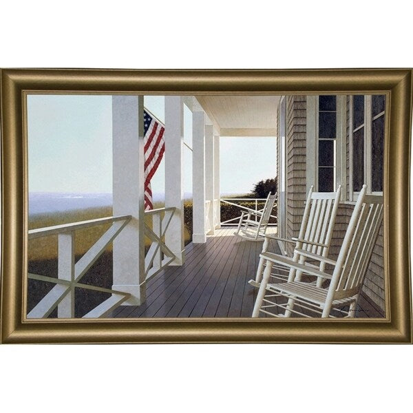 Sitting-ZHELU78765 Framed Print 21.75"x34.75" by Zhen-Huan Lu