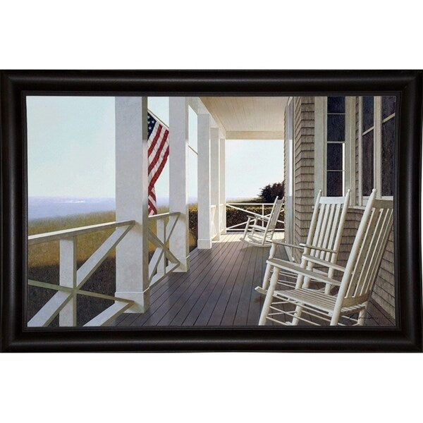 Sitting-ZHELU78765 Framed Print 21.75"x34.75" by Zhen-Huan Lu