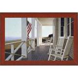 Sitting-ZHELU78765 Framed Print 21.75"x34.75" by Zhen-Huan Lu