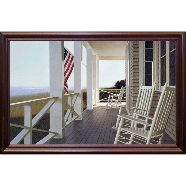 Sitting-ZHELU78765 Framed Print 21.75"x34.75" by Zhen-Huan Lu