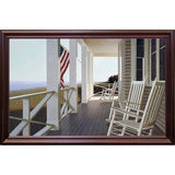 Sitting-ZHELU78765 Framed Print 21.75"x34.75" by Zhen-Huan Lu