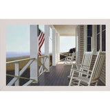 Sitting-ZHELU78765 Framed Print 21.75"x34.75" by Zhen-Huan Lu