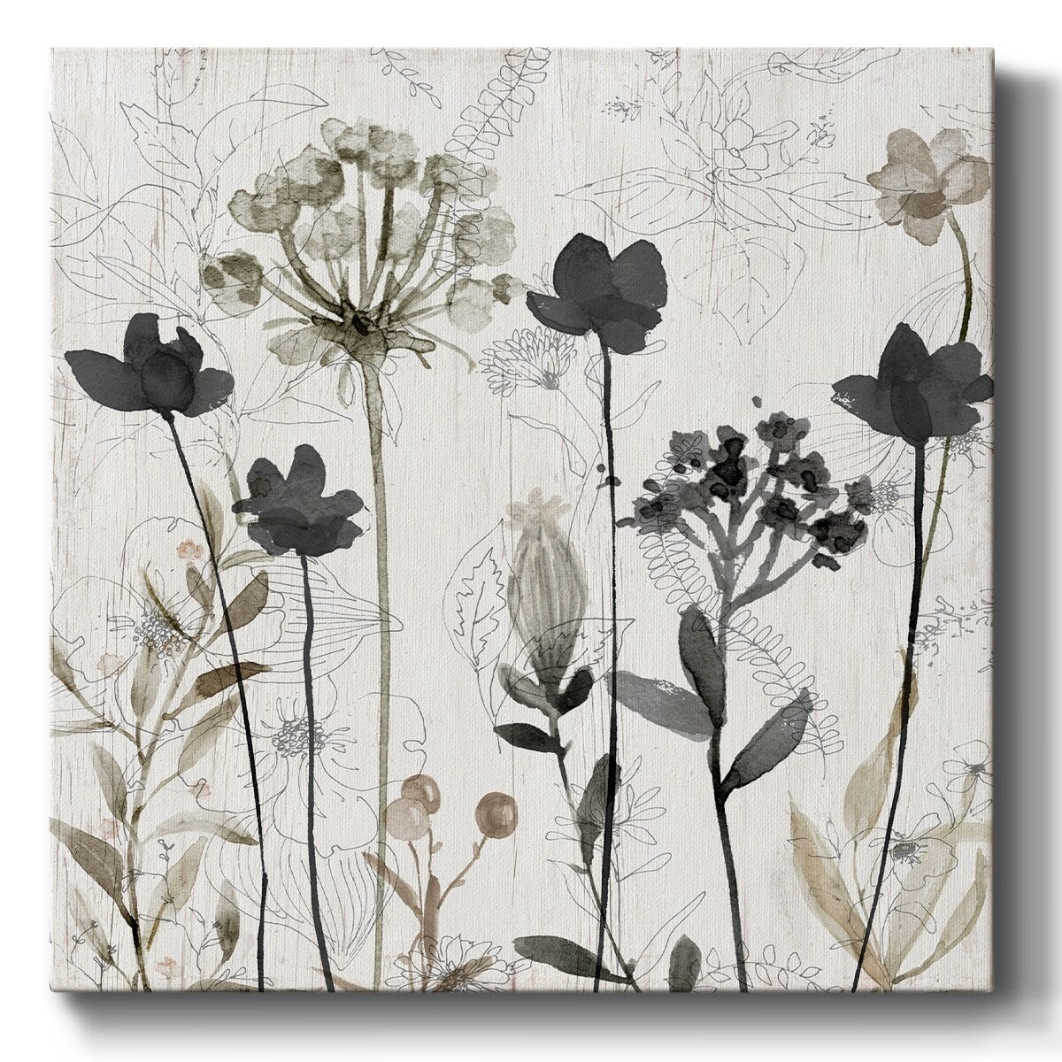 Sketchbook Nature I-Gallery Wrapped Canvas