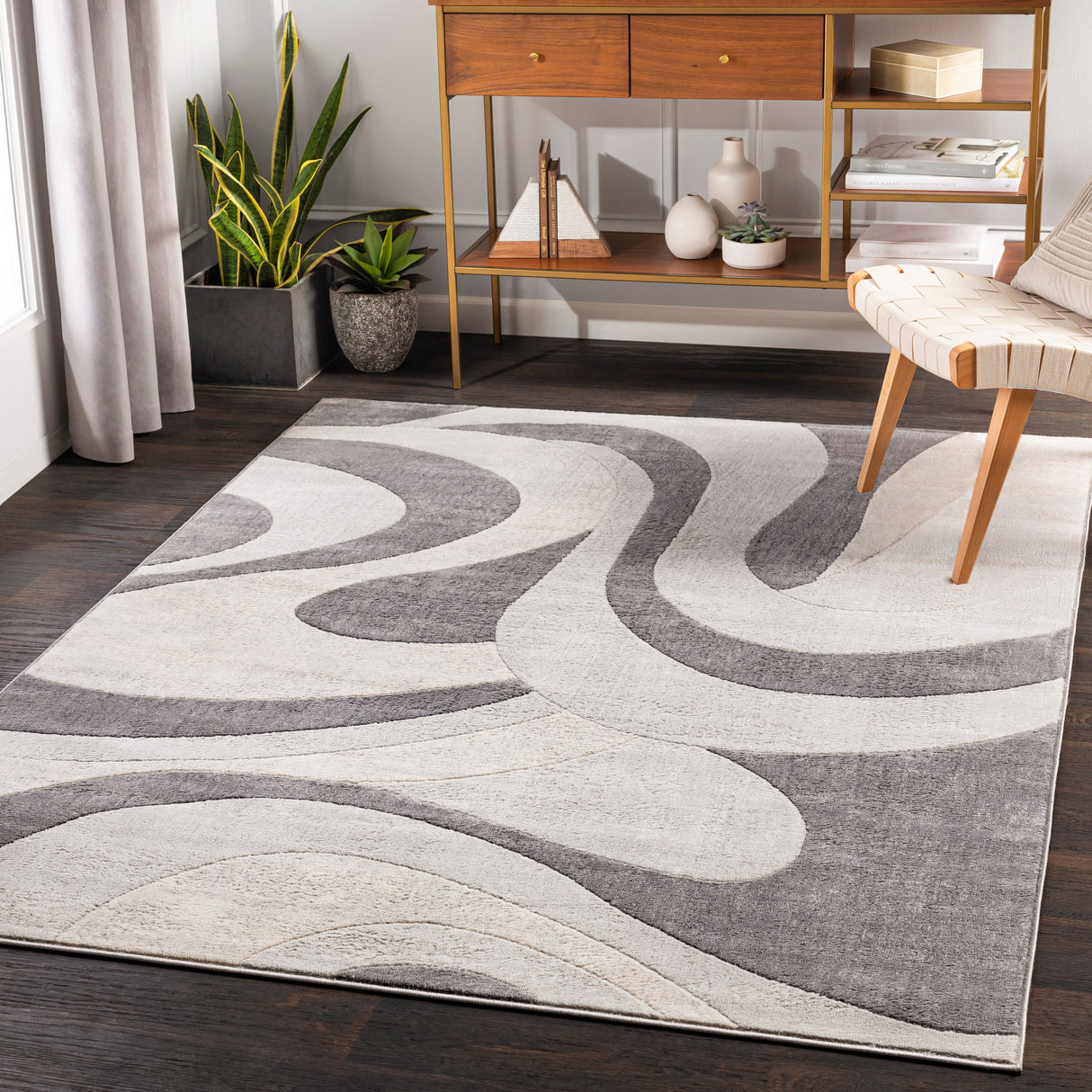 Artistic Weavers Skipp Modern Abstract Area Rug