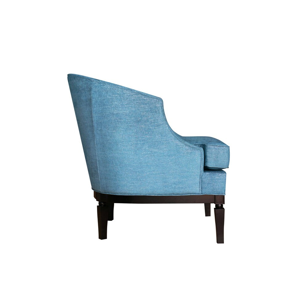 Sky Blue Gleam Linen Ashley Chair