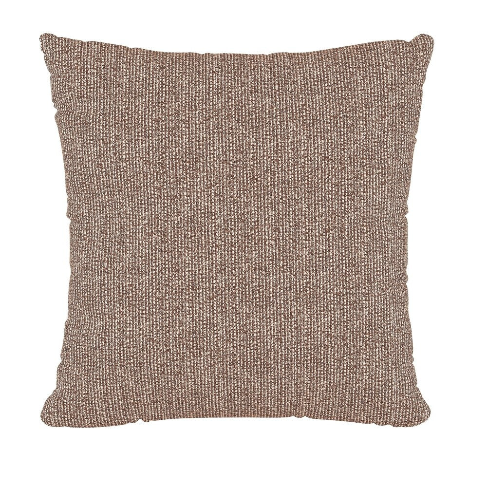Skyline 18 inch Throw Pillow in Solitude Tweed