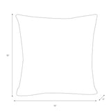 Skyline 18 inch Throw Pillow in Solitude Tweed