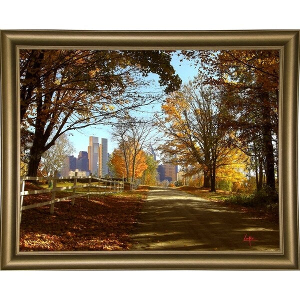 Skyline 2-THOLIN135086 Print 7"x9" by Thomas Linker