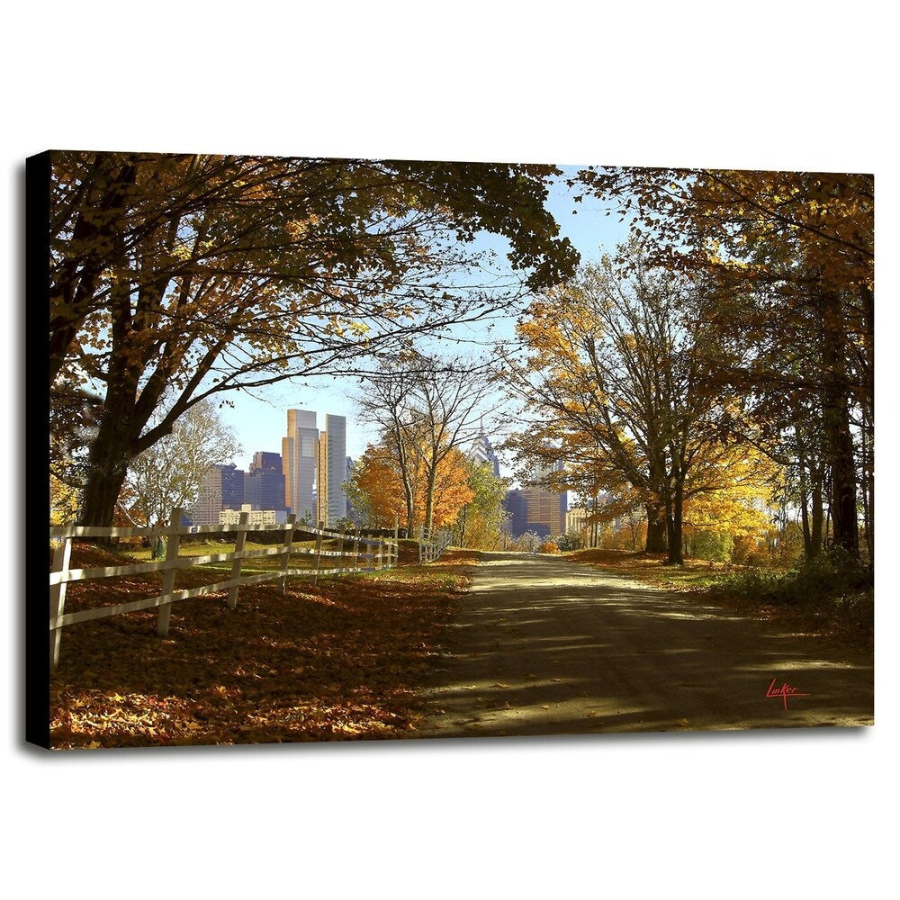 Skyline 2-THOLIN135086 Print 7"x9" by Thomas Linker