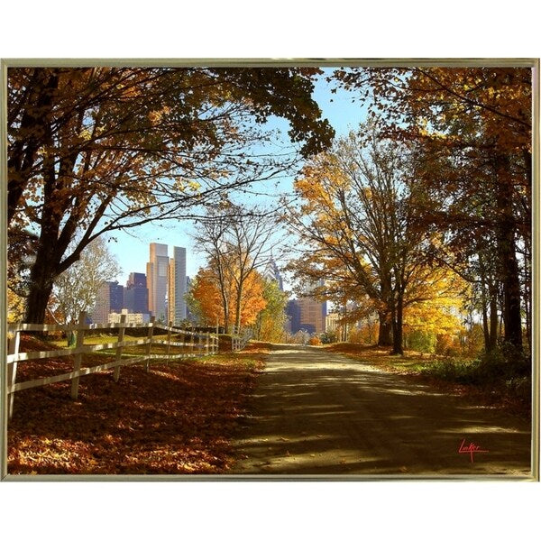 Skyline 2-THOLIN135086 Print 7"x9" by Thomas Linker