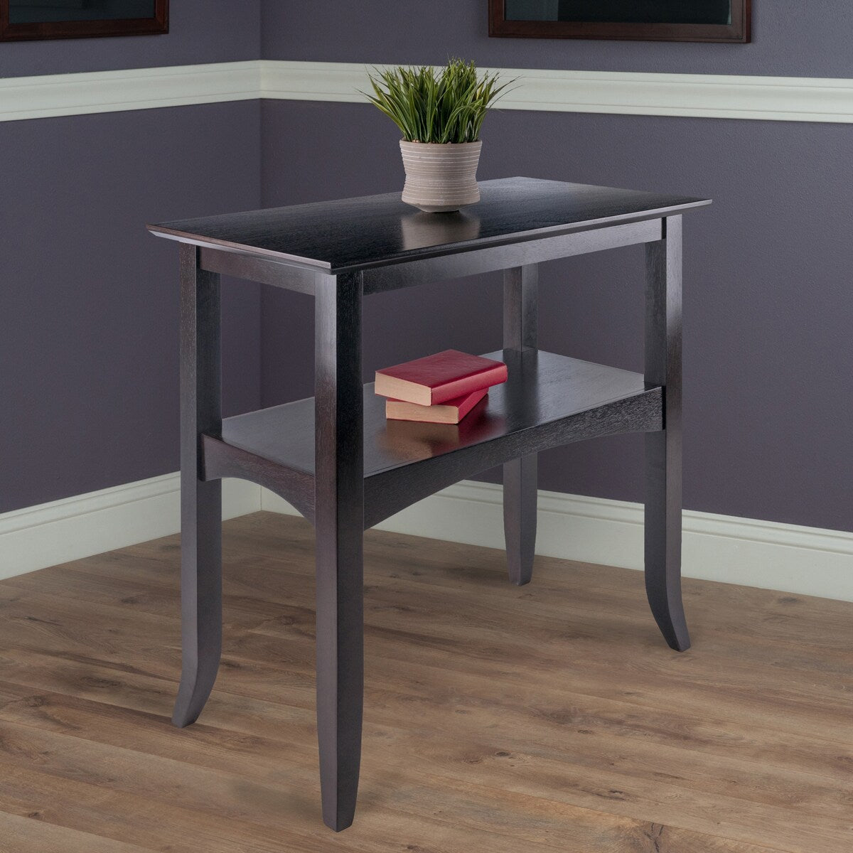 Skyline Decor Camden Console Hall Table, Coffee