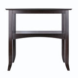 Skyline Decor Camden Console Hall Table, Coffee