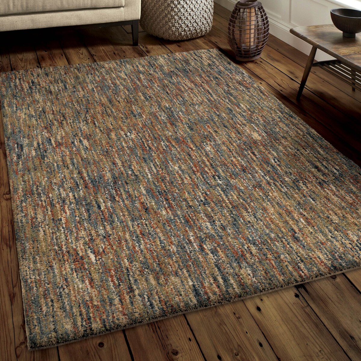 Skyline Decor Multi Solid Multi 6'7" X 9'6" Rug - Big