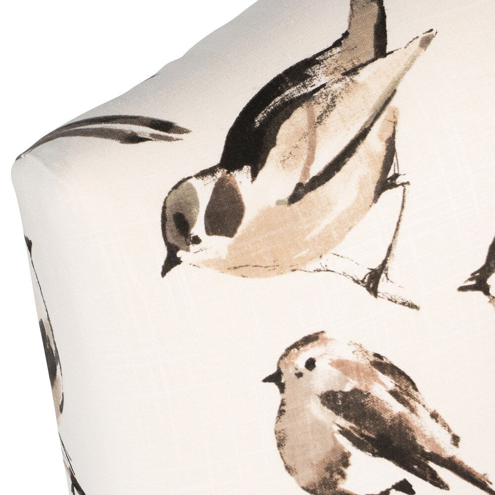 Skyline Furniture Birdwatcher Charcoal Camel Back Chair - N/A