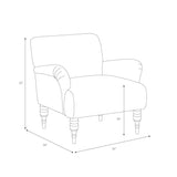 Skyline Furniture Candid Moment Ebony Chair - N/A