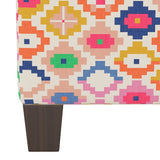 Skyline Furniture Square Ottoman in Catalina Multi