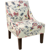 Skyline Furniture Swoop Arm Chair in Jacobean Bright Multi - N/A