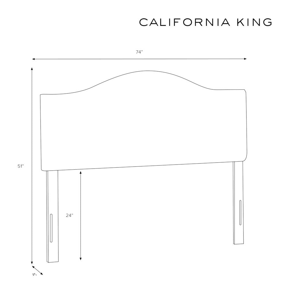 Skyline Furniture Velvet Pearl Inset Nail Button Headboard
