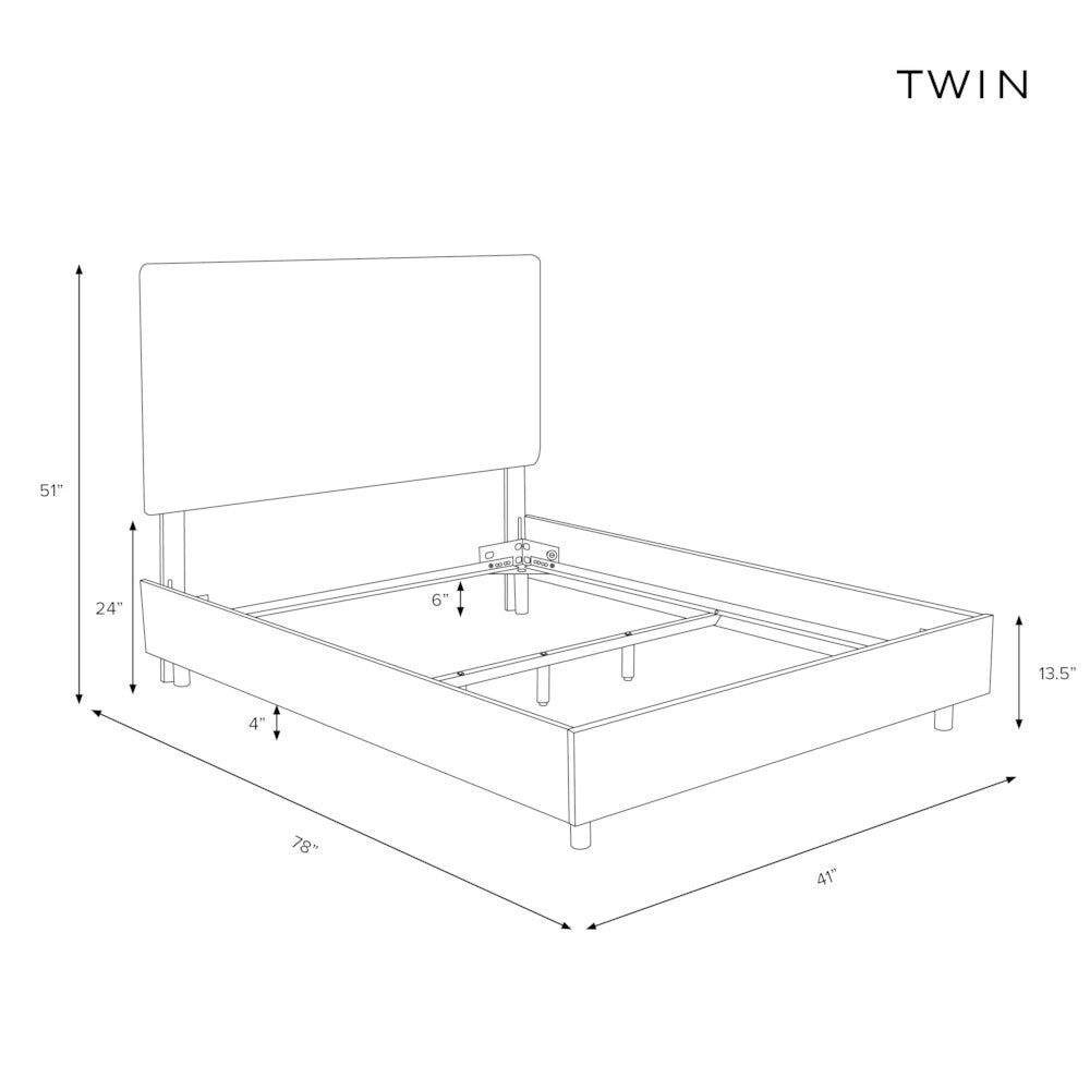 Skyline Furniture White Velvet Tufted Bed