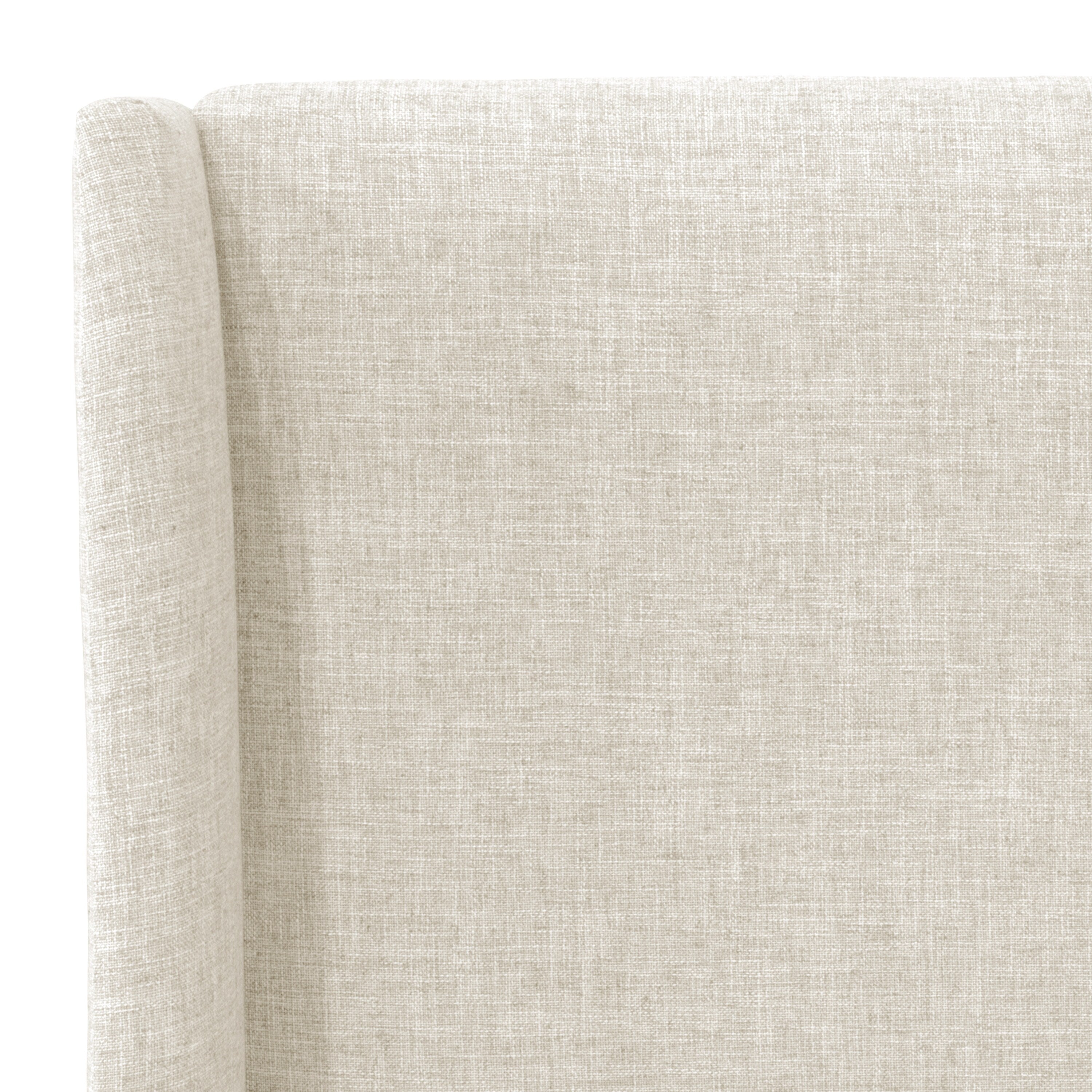Skyline Furniture Zuma White Wingback Bed