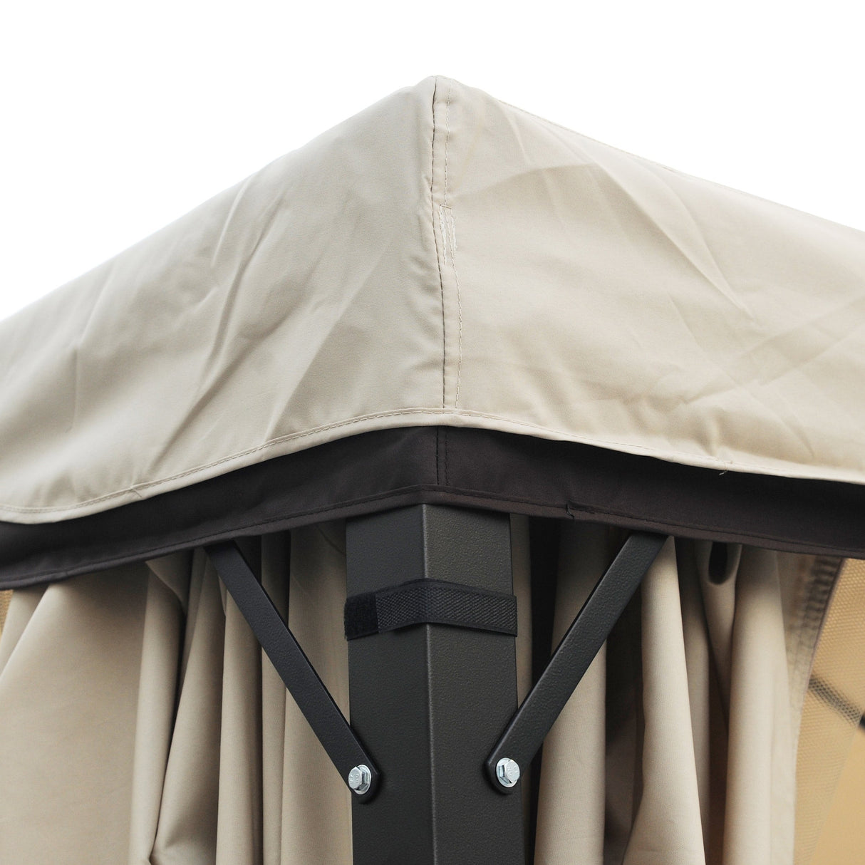Skyline Outdoor Outdoor 10' x 12' Gazebo with Water Resistant Canopy by Christopher Knight Home