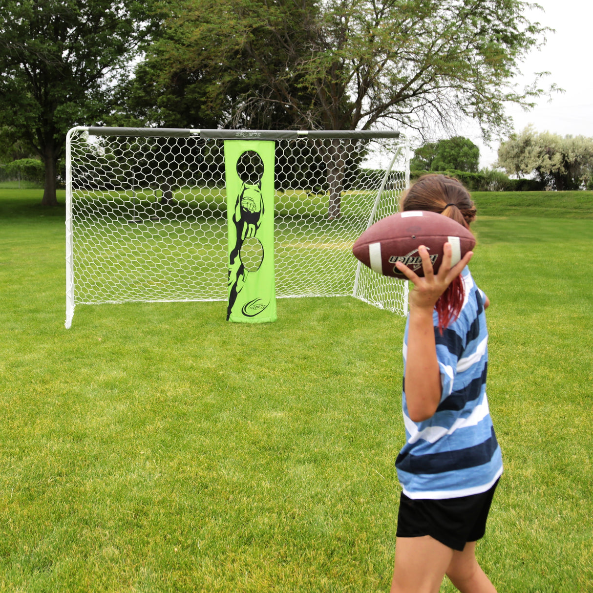 Skywalker Sports 12 x 7-foot Soccer Goal - Green