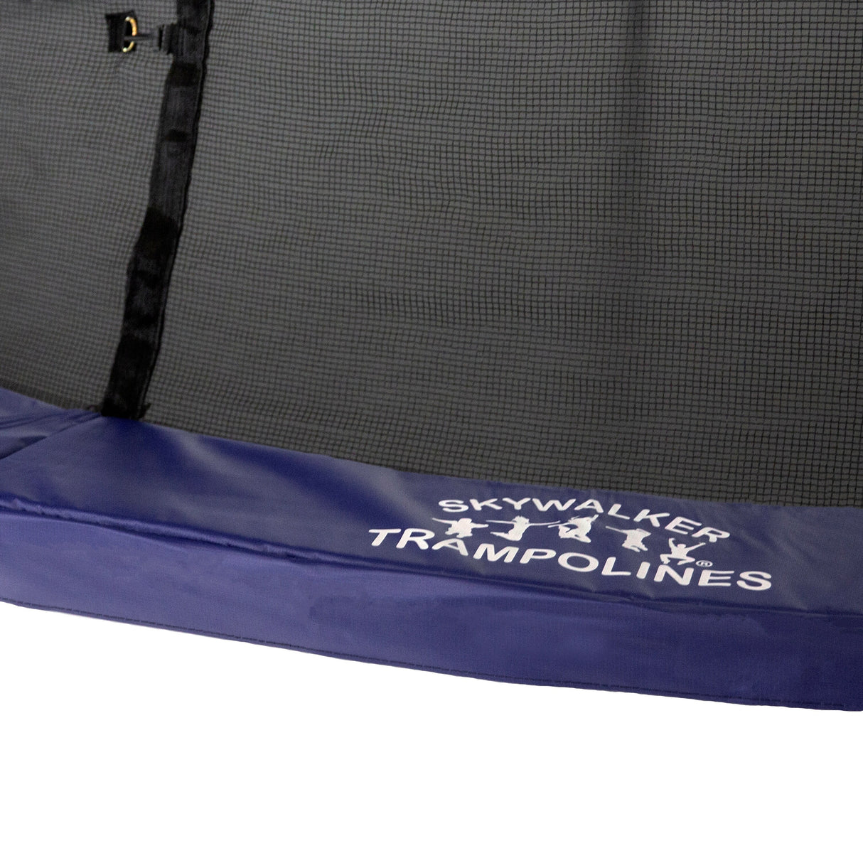 Skywalker Trampolines 15x13 Oval Trampoline Combo with Navy Spring Pad