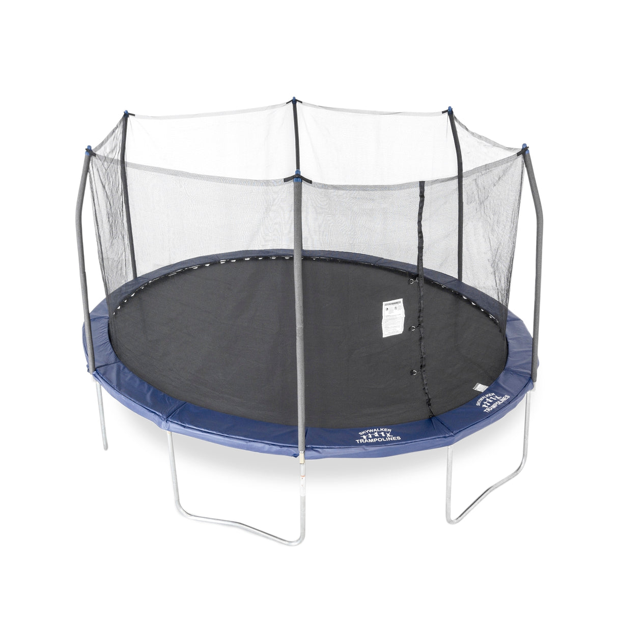 Skywalker Trampolines 15x13 Oval Trampoline Combo with Navy Spring Pad
