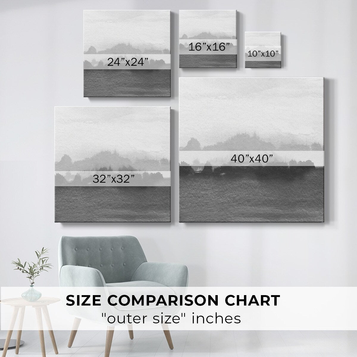 Slauson View I-Gallery Wrapped Canvas