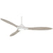 Minka Aire Sleek 3 Blade 60 Inch LED Indoor Ceiling Fan