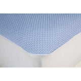 Leggett & Platt Sleep Chill + Crystal Gel Mattress Protector with Cooling Fibers and Blue 3-D Fabric