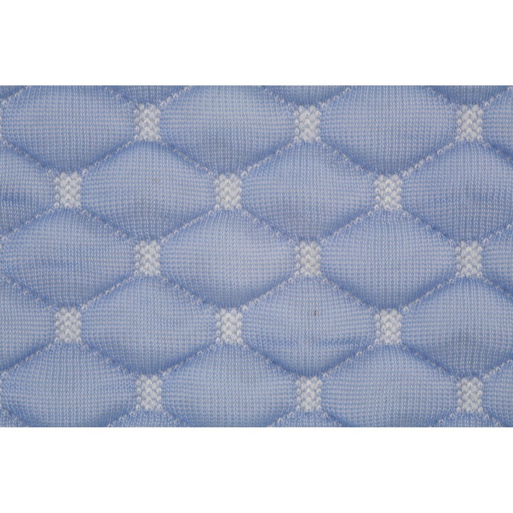 Leggett & Platt Sleep Chill + Crystal Gel Mattress Protector with Cooling Fibers and Blue 3-D Fabric