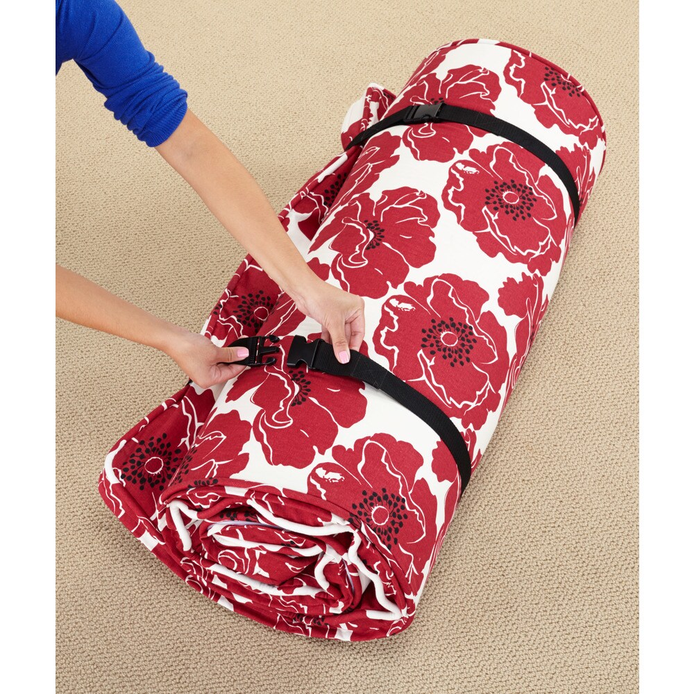 Sleep Innovations 2-inch Memory Foam Roll-Out Lounger