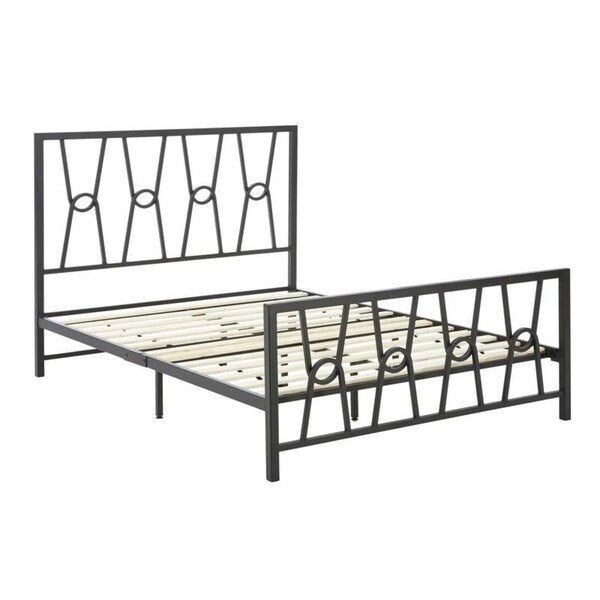 Sleep Sync Noemi Queen Metal Platform Bed