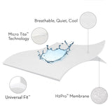 Sleep Title Encase, Lab Certified, Bedbug Proof, Hypoallergenic, Waterproof Mattress Encasement Protector