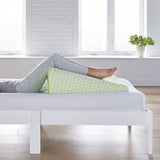 Sleep Yoga Wedge pillow - With 10" memory foam medium firm