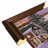 Sleigh Bells Too-WILBRE554 Framed Print 12"x28" by William Breedon