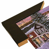 Sleigh Bells Too-WILBRE554 Framed Print 12"x28" by William Breedon
