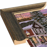 Sleigh Bells Too-WILBRE554 Framed Print 12"x28" by William Breedon
