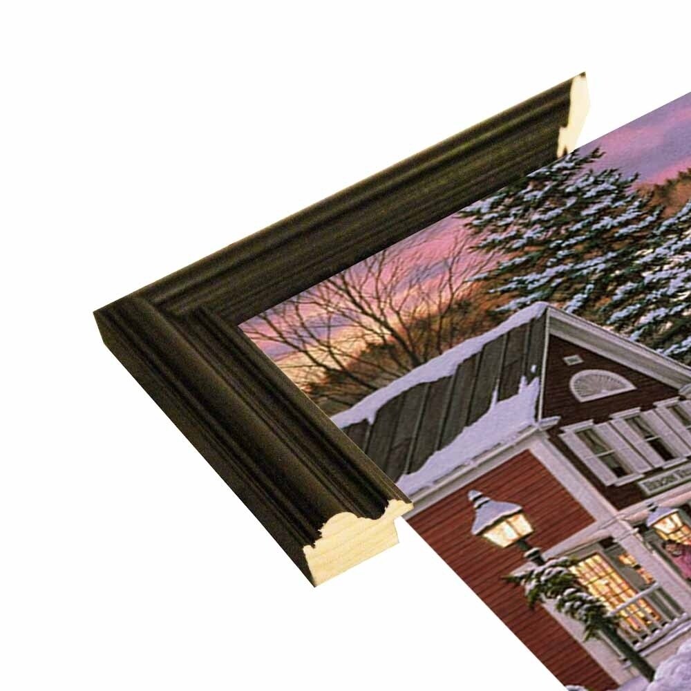Sleigh Bells Too-WILBRE554 Framed Print 12"x28" by William Breedon