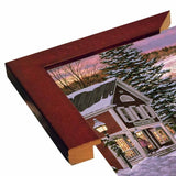 Sleigh Bells Too-WILBRE554 Framed Print 12"x28" by William Breedon