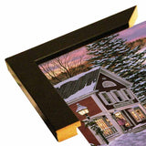 Sleigh Bells Too-WILBRE554 Framed Print 12"x28" by William Breedon