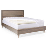 Slumber Solutions 2-inch Memory Foam and 1.5-inch Fiber Fill Mattress Topper
