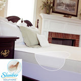Slumber Solutions 4-inch Twin/ Full-size Memory Foam Mattress Topper with Waterproof Cover