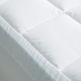 Slumber Solutions 3-inch Gel Memory Foam and Fiber Mattress Topper
