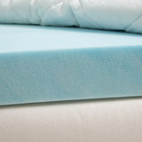 Slumber Solutions 3-inch Gel Memory Foam and Fiber Mattress Topper