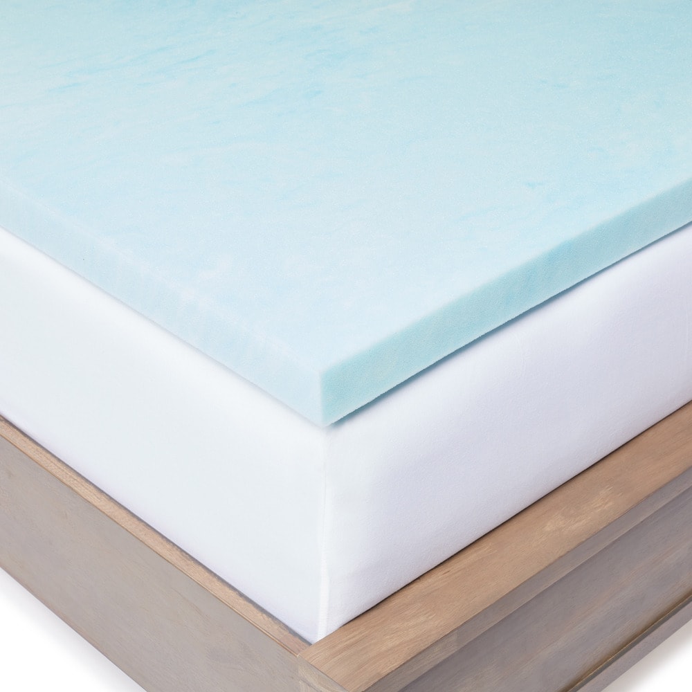 Slumber Solutions 2-inch Gel Memory Foam Mattress Topper