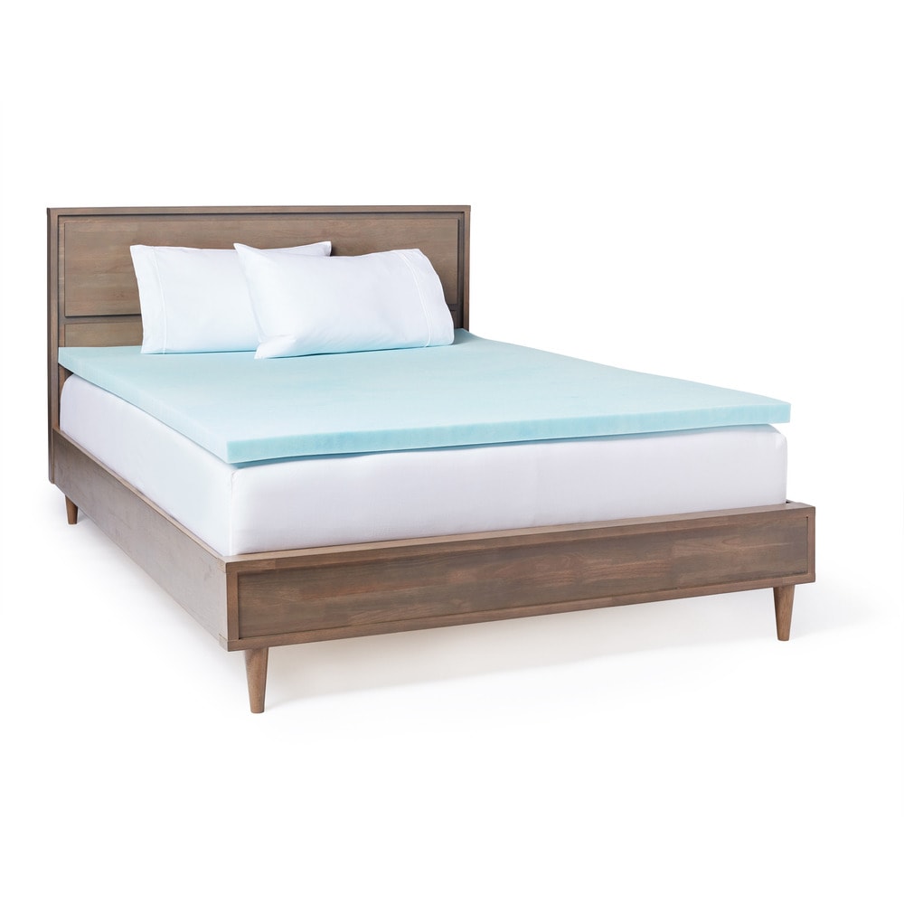 Slumber Solutions 2-inch Gel Memory Foam Mattress Topper